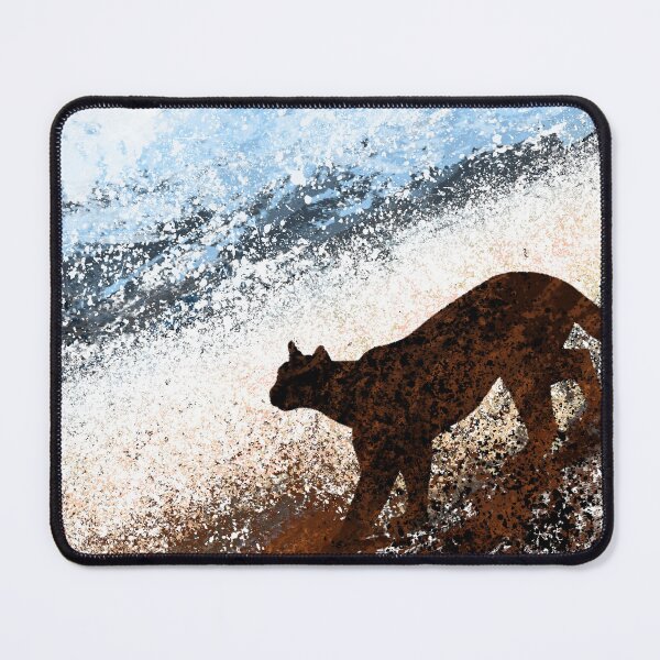 Item preview, Winter Puma - Digital Painting designed and sold by Hadrianwild.