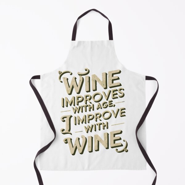 Artikelvorschau, Wein wird mit dem Alter besser, ich werde mit Wein besser entworfen und verkauft von WineandWear.