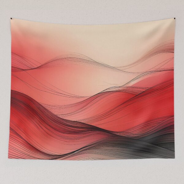 Item preview, Cool waves pattern.  designed and sold by ShazellArt.