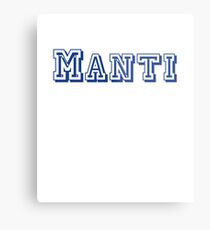 Manti Metal Print