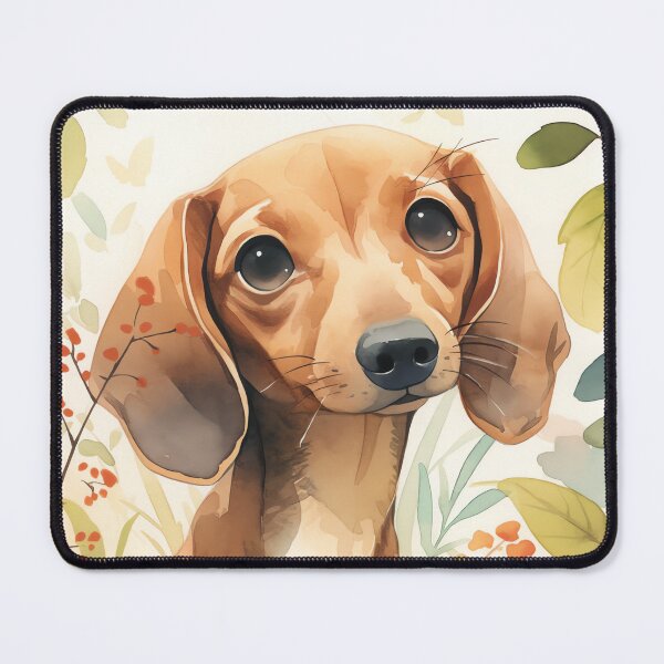 Item preview, Cute Chiweenie and Flowers, Floral Animal Art designed and sold by WILDEVIOLET.