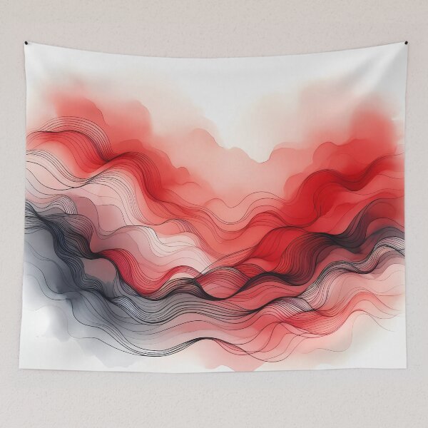Item preview, Cool waves pattern.  designed and sold by ShazellArt.