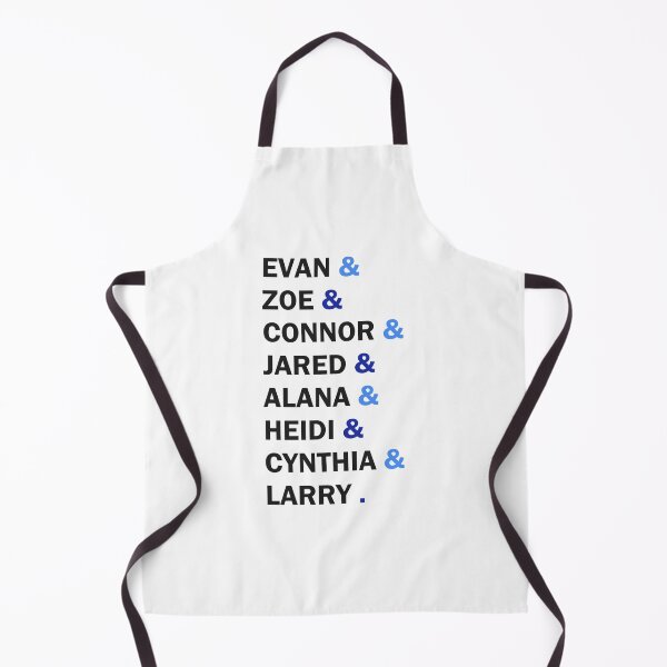 Item preview, Character List - Dear Evan Hansen designed and sold by WestEndRebecca.