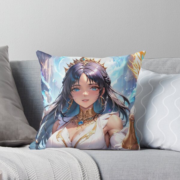 Item preview, Anime princess portrait in a fantasy world art designed and sold by TheArtistOf2022.