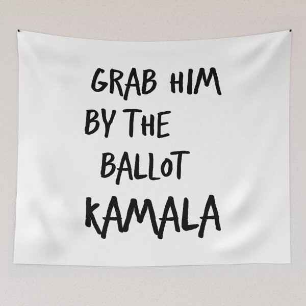 Item preview, Grab him by ballot Kamala Harris for President  designed and sold by ayaato.