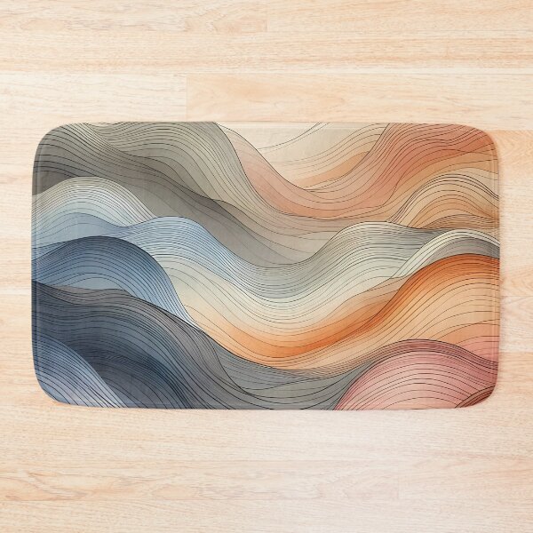 Item preview, Cool waves pattern.  designed and sold by ShazellArt.