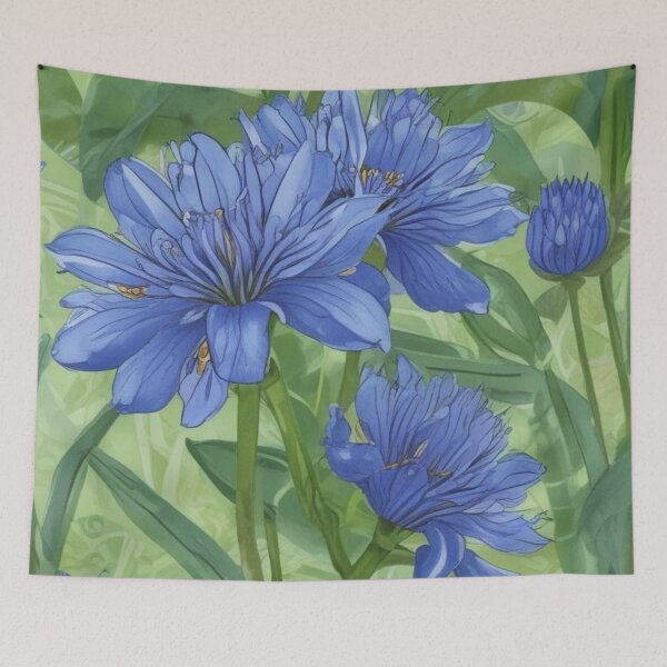 Item preview, Agapanthus designed and sold by GasconyPassion.
