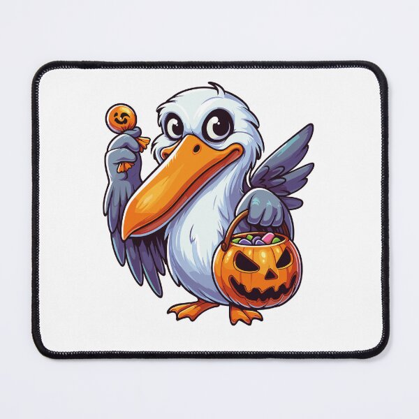 Item preview, Pelican Scary Halloween Ghost Spooky Pumpkin Candy designed and sold by Artistoos.