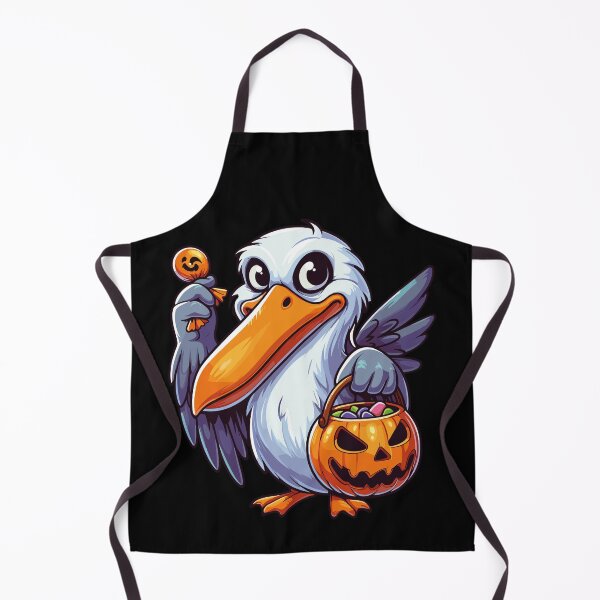 Item preview, Pelican Scary Halloween Ghost Spooky Pumpkin Candy designed and sold by Artistoos.