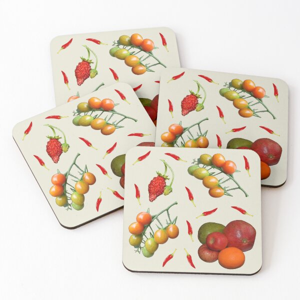 Item preview, Joyful colorful food pattern designed and sold by mariya-ivanova.