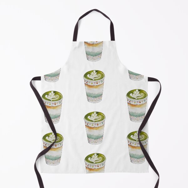 Item preview, Matcha Latte Hand-Drawn designed and sold by canvadreamer444.