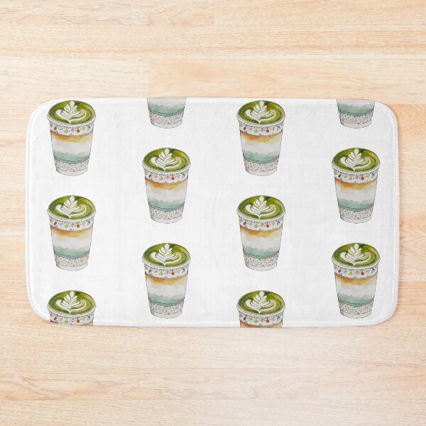 Item preview, Matcha Latte Hand-Drawn designed and sold by canvadreamer444.
