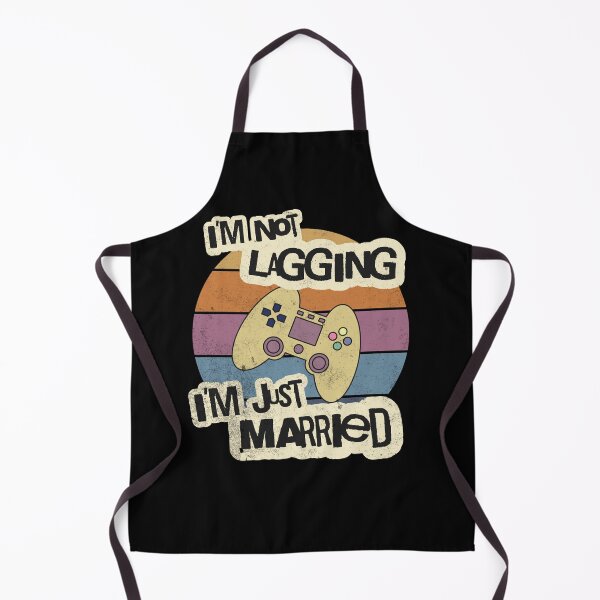 Item preview, I'm Not Lagging, I'm Just Married designed and sold by LevelUpTeeCo.