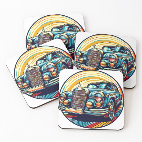 Item preview,  Mercedes Benz  retro Illustration logo emblem designed and sold by Expressions-Sel.