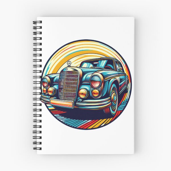 Item preview,  Mercedes Benz  retro Illustration logo emblem designed and sold by Expressions-Sel.