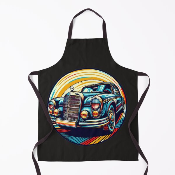 Item preview, Mercedes Benz retro Illustration logo emblem designed and sold by Expressions-Sel.