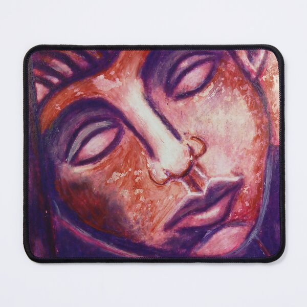 Item preview, Portrait of a Statue - Oil stick on paper designed and sold by Jamie Taylor.