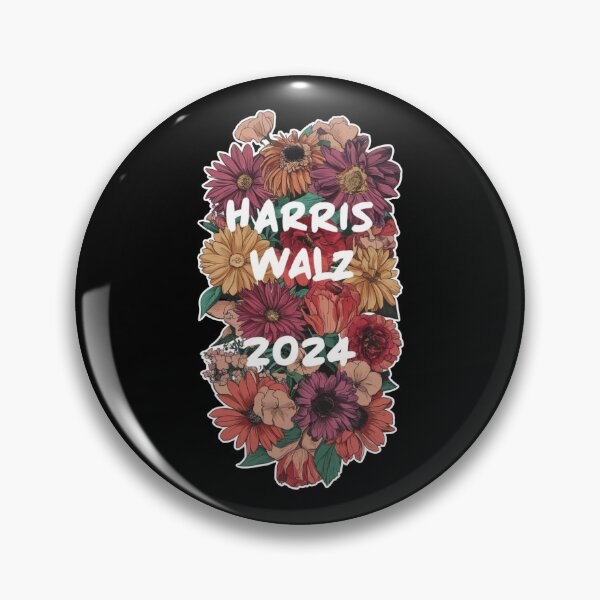 Item preview, Harris Walz 2024 Floral Feminine designed and sold by Redgiant87x.