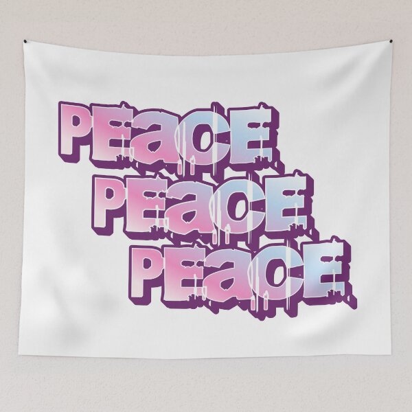 Item preview, Stacked Dripping Peace Style designed and sold by ShamyStylish.