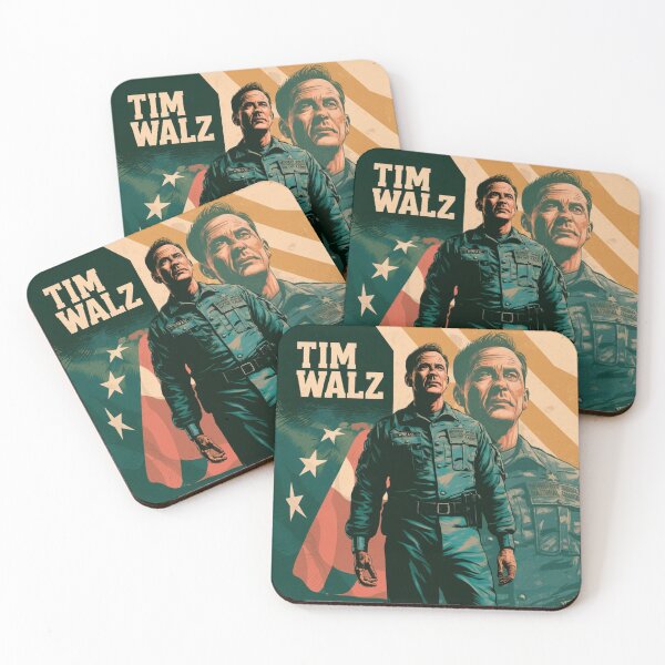 Item preview, Tim Walz for President 2024 vintage retro designed and sold by martin max.