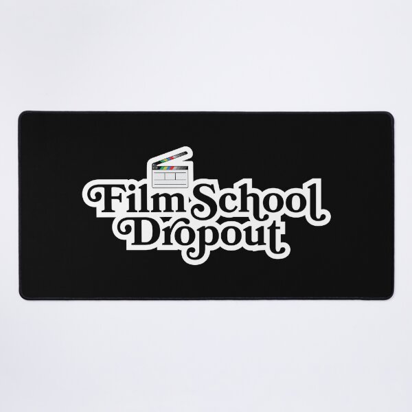 Item preview, Film School Dropout Text Clapperboard designed and sold by deadmansupplyco.