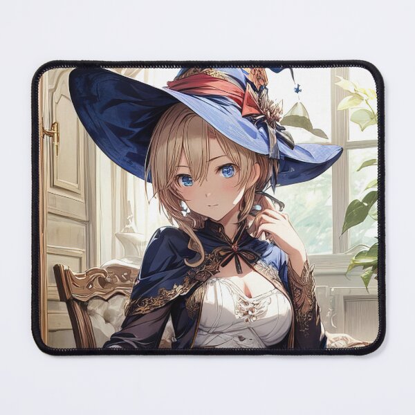 Item preview, Witch anime girl portrait art designed and sold by TheArtistOf2022.