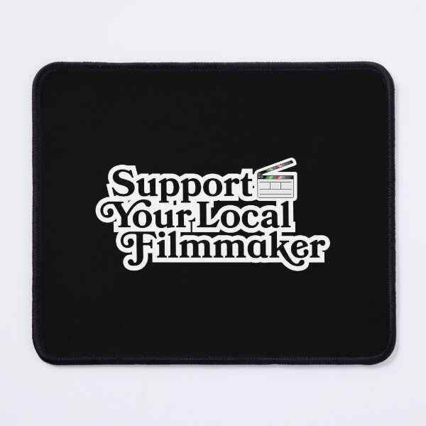 Item preview, Support Your Local Filmmaker Text Clapperboard designed and sold by deadmansupplyco.