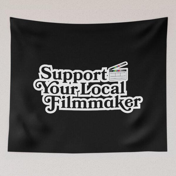 Item preview, Support Your Local Filmmaker Text Clapperboard designed and sold by deadmansupplyco.