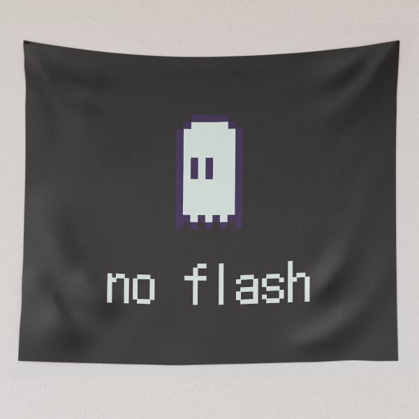 Item preview, No Flash Pixel Art Ghost designed and sold by muffineshipster.