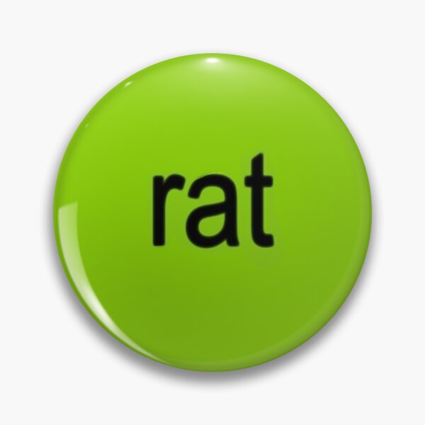 Item preview, "Rat" Brat Text  designed and sold by matchalattextrafoam.