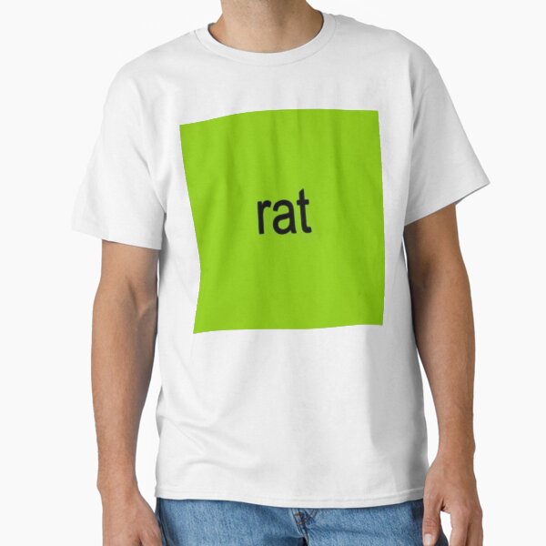 Item preview, "Rat" Brat Text  designed and sold by matchalattextrafoam.