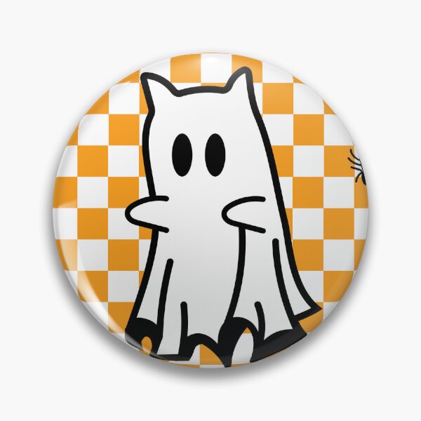 Item preview, Pawsitively Spooky Cat Ghost - happy catween  designed and sold by thereallama.