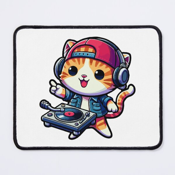Item preview, Cat DJ designed and sold by McThingummy.