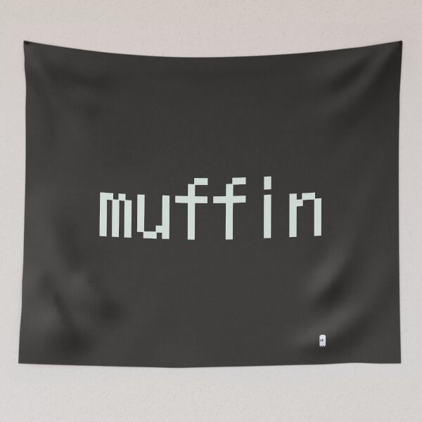 Item preview, Muffin Pixel Art Ghost designed and sold by muffineshipster.