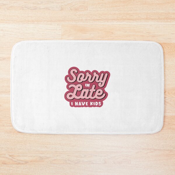 Artikelvorschau, Sorry im late i have kids kindle bookish sticker entworfen und verkauft von Yaffa Store.