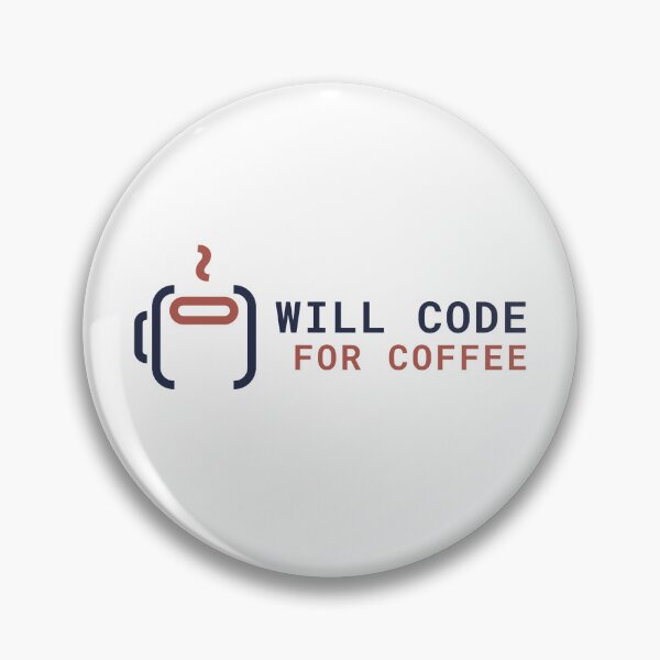 Item preview, Will Code For Coffee - Tech Gift designed and sold by Circle-Cats.