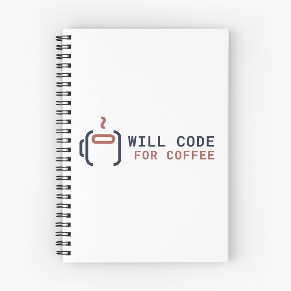 Item preview, Will Code For Coffee - Tech Gift designed and sold by Circle-Cats.