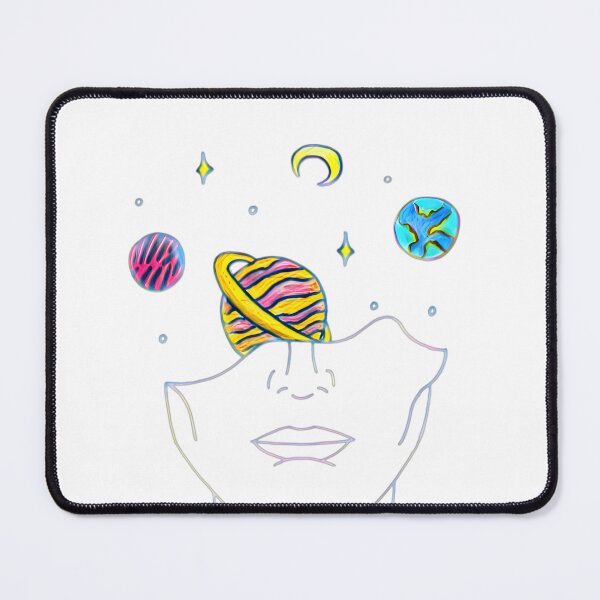 Item preview, Dreaming of space design planets and silhouette designed and sold by Barrie’s Designs .