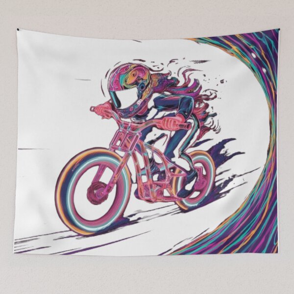 Item preview, Fierce Female Biker designed and sold by XquisiteFashion.