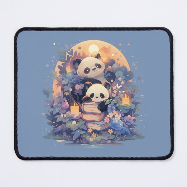 Item preview, Panda Family is about to read a night night story designed and sold by WoollenLlama.