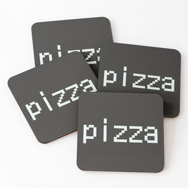 Item preview, Pizza Pixel Art Ghost designed and sold by muffineshipster.