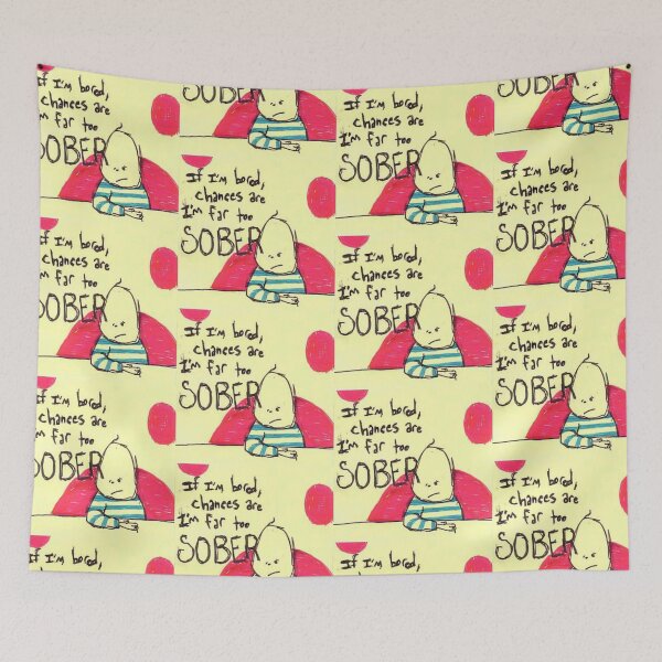 Item preview, Bored & Sober: The Ultimate Art for Those Who’ve Seen It All designed and sold by Ignorant-Artist.