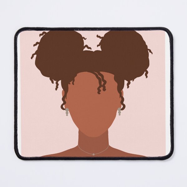 Item preview, Curly Minimalist Portrait designed and sold by PurelySweet.