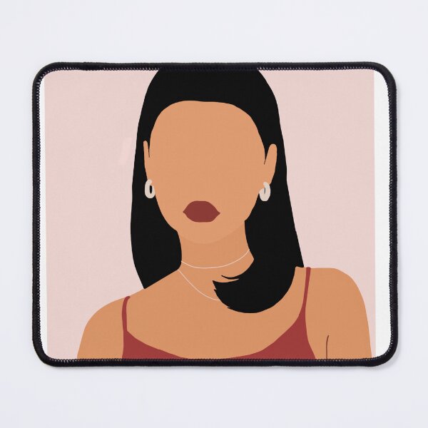 Item preview, Straight hair Minimalistic Portrait designed and sold by PurelySweet.