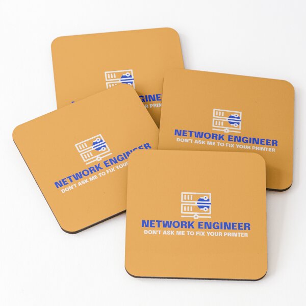 Item preview, Network Engineer - Don't Ask Me to Fix Your Printer designed and sold by Circle-Cats.