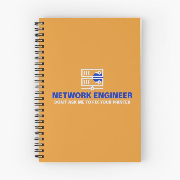 Item preview, Network Engineer - Don't Ask Me to Fix Your Printer designed and sold by Circle-Cats.