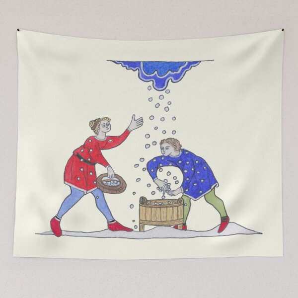 Item preview, Gather Ye Snowflakes While Ye May designed and sold by The Scriptorium Gift Shop and Tea Room.