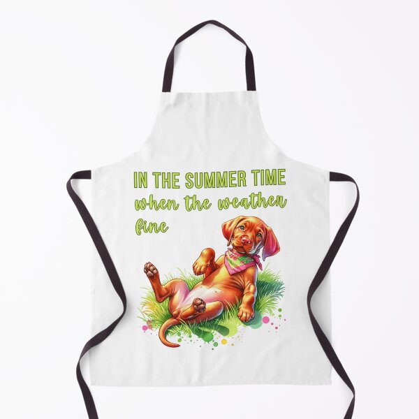 Item preview, Summer watercolour Vizsla designed and sold by BritishDelights.
