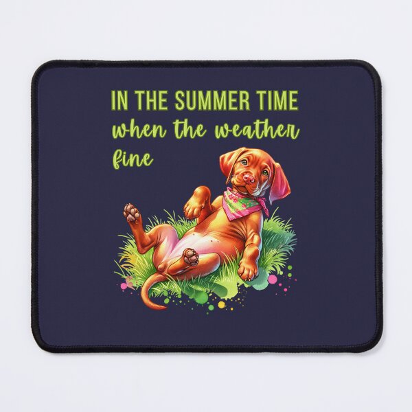 Item preview, Summer watercolour Vizsla designed and sold by BritishDelights.