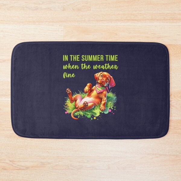 Item preview, Summer watercolour Vizsla designed and sold by BritishDelights.